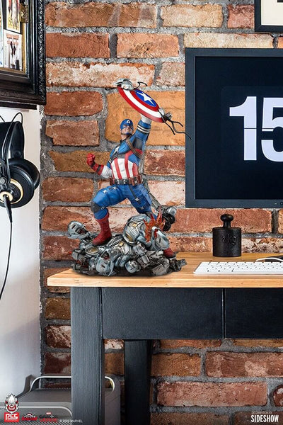Marvel Future Revolution Statue 1/6 Captain America 38cm - Scale Statue - PCS - Premium Collectibles Studio - Hobby Figures UK
