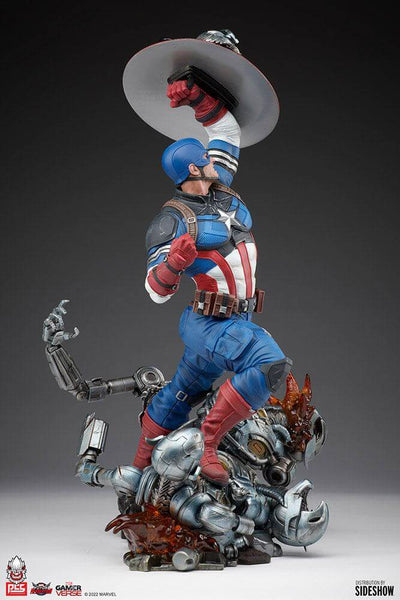 Marvel Future Revolution Statue 1/6 Captain America 38cm - Scale Statue - PCS - Premium Collectibles Studio - Hobby Figures UK