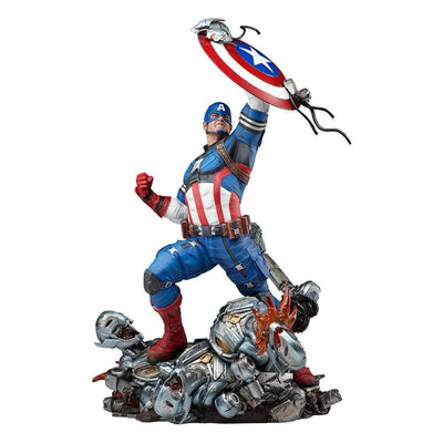 Marvel Future Revolution Statue 1/6 Captain America 38cm - Scale Statue - PCS - Premium Collectibles Studio - Hobby Figures UK