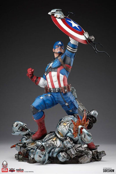 Marvel Future Revolution Statue 1/6 Captain America 38cm - Scale Statue - PCS - Premium Collectibles Studio - Hobby Figures UK