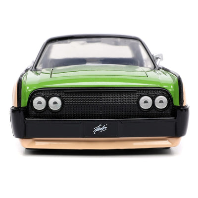 Marvel Hollywood Rides Diecast Model 1/24 1963 Lincoln Continental with Stan Lee Figure - Action Figures - Jada Toys - Hobby Figures UK
