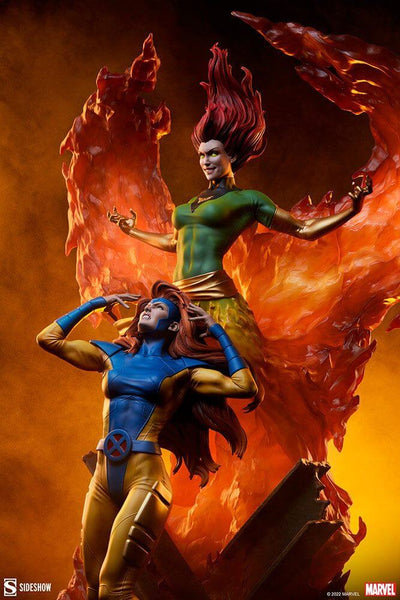 Marvel Maquette Phoenix and Jean Grey Statue 66cm - Scale Statue - Sideshow Collectibles - Hobby Figures UK
