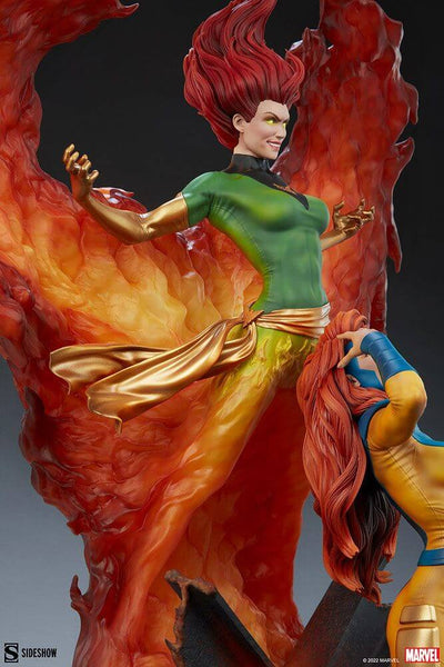 Marvel Maquette Phoenix and Jean Grey Statue 66cm - Scale Statue - Sideshow Collectibles - Hobby Figures UK