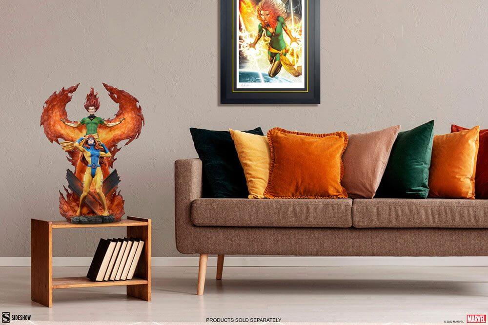 Marvel Maquette Phoenix and Jean Grey Statue 66cm - Scale Statue - Sideshow Collectibles - Hobby Figures UK