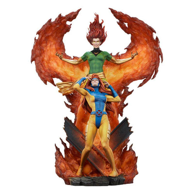 Marvel Maquette Phoenix and Jean Grey Statue 66cm - Scale Statue - Sideshow Collectibles - Hobby Figures UK