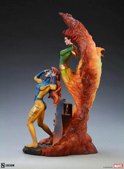 Marvel Maquette Phoenix and Jean Grey Statue 66cm - Scale Statue - Sideshow Collectibles - Hobby Figures UK