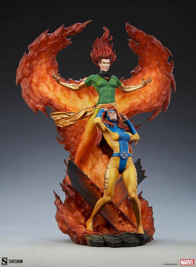 Marvel Maquette Phoenix and Jean Grey Statue 66cm - Scale Statue - Sideshow Collectibles - Hobby Figures UK