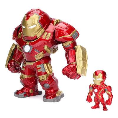 Marvel Metal figures Iron Man & Hulkbuster 5-15cm - Action Figures - Jada Toys - Hobby Figures UK