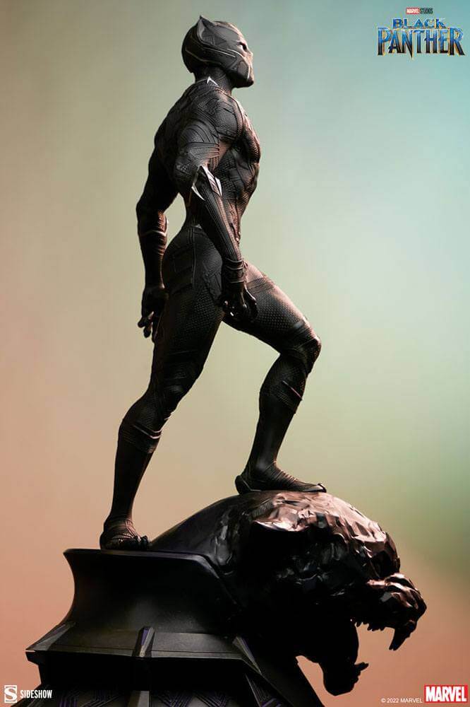 Black Panther スタチュー Marvel Premium Format Statue 1/4 Black Panther 67cm - Hobby Figures