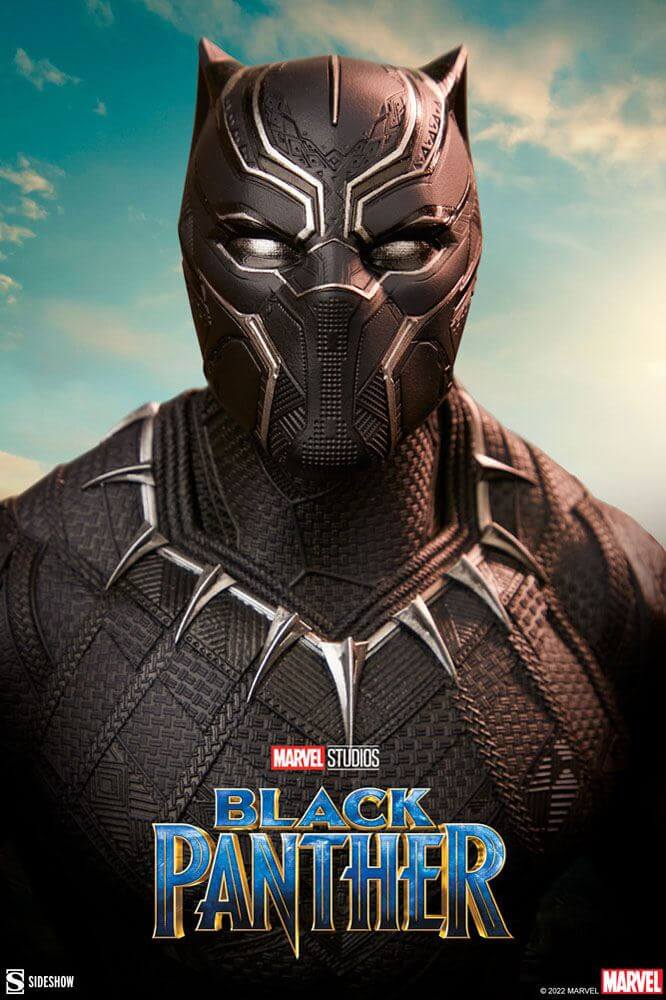 Marvel Premium Format Statue 1/4 Black Panther 67cm - Scale Statue - Sideshow Collectibles - Hobby Figures UK