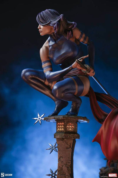 Marvel Premium Format Statue 1/4 Psylocke 53cm - Scale Statue - Sideshow Collectibles - Hobby Figures UK