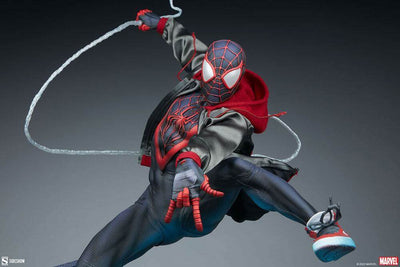 Marvel Premium Format Statue Miles Morales 60cm - Scale Statue - Sideshow Collectibles - Hobby Figures UK