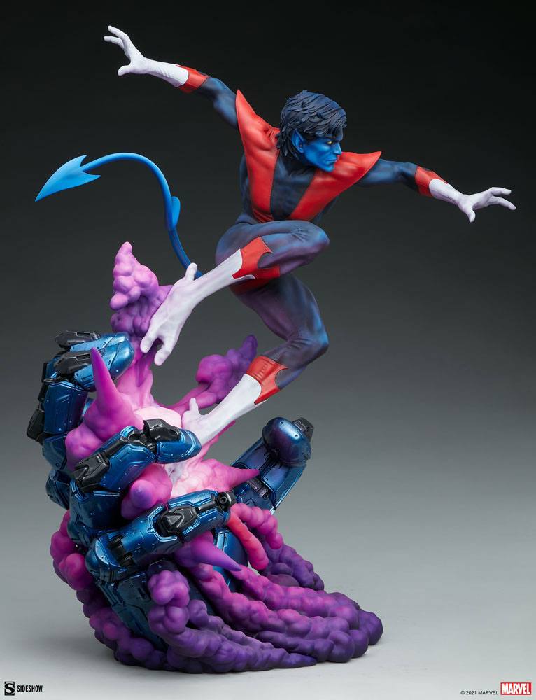 Marvel Premium Format Statue Nightcrawler 58cm - Scale Statue - Sideshow Collectibles - Hobby Figures UK