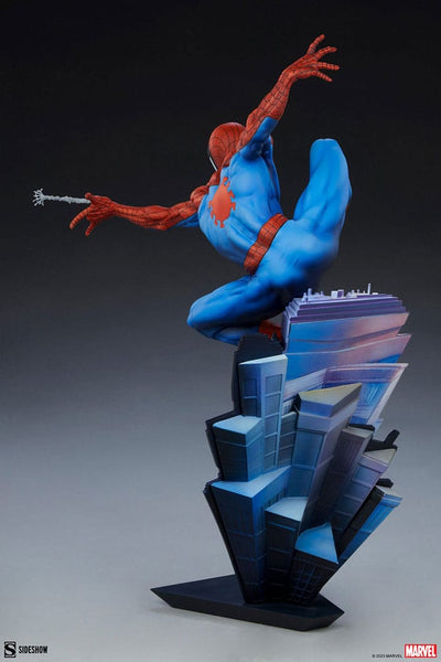 Marvel Premium Format Statue Spider-Man 55cm - Scale Statue - Sideshow Collectibles - Hobby Figures UK