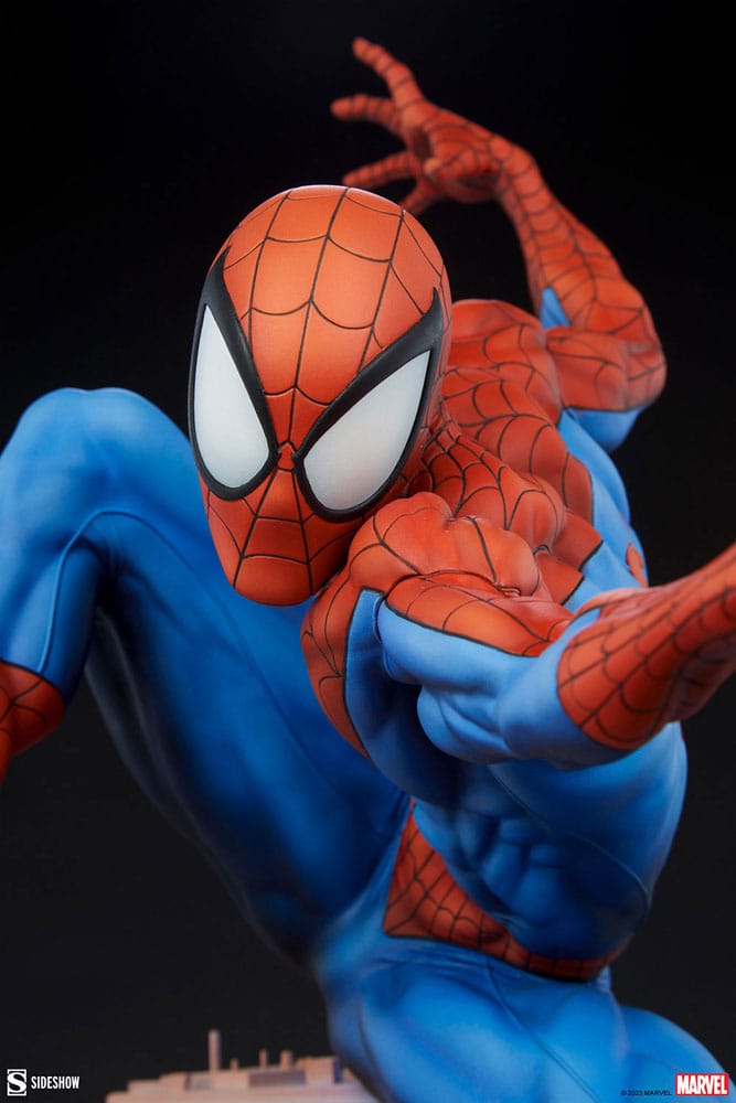 Marvel Premium Format Statue Spider-Man 55cm - Scale Statue - Sideshow Collectibles - Hobby Figures UK