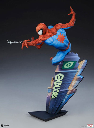 Marvel Premium Format Statue Spider-Man 55cm - Scale Statue - Sideshow Collectibles - Hobby Figures UK