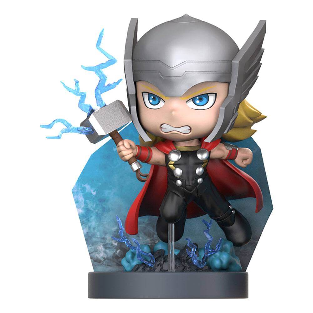 Marvel Superama Mini Diorama Thor 10cm - Scale Statue - The Loyal Subjects - Hobby Figures UK