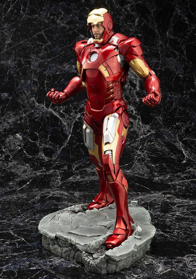 Marvel The Avengers ARTFX PVC Statue 1/6 Iron Man Mark 7 32cm - Scale Statue - Kotobukiya - Hobby Figures UK