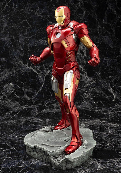 Marvel The Avengers ARTFX PVC Statue 1/6 Iron Man Mark 7 32cm - Scale Statue - Kotobukiya - Hobby Figures UK