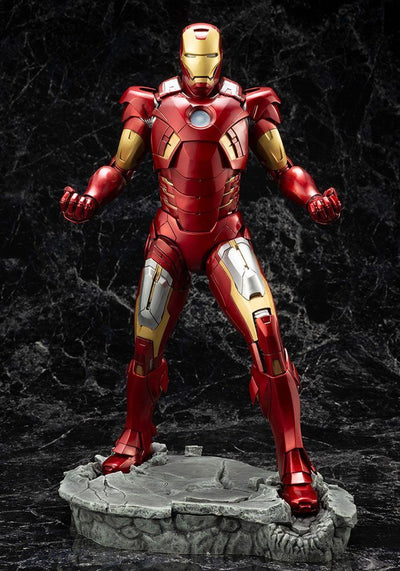 Marvel The Avengers ARTFX PVC Statue 1/6 Iron Man Mark 7 32cm - Scale Statue - Kotobukiya - Hobby Figures UK