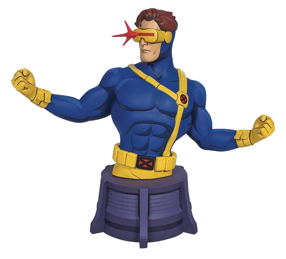 Marvel X-Men Animated Series Bust Cyclops 15cm - Scale Statue - Diamond Select - Hobby Figures UK