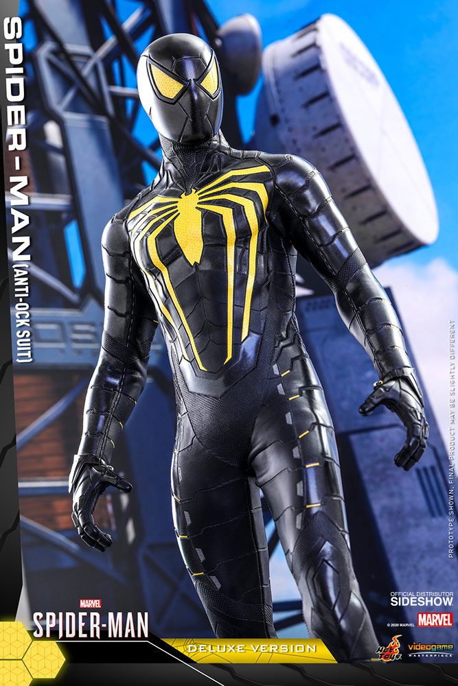 Marvel's Spider-Man Video Game Masterpiece Action Figure 1/6 Spider-Man (Anti-Ock Suit) Deluxe 30cm - Action Figures - Hot Toys - Hobby Figures UK
