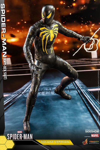 Marvel's Spider-Man Video Game Masterpiece Action Figure 1/6 Spider-Man (Anti-Ock Suit) Deluxe 30cm - Action Figures - Hot Toys - Hobby Figures UK