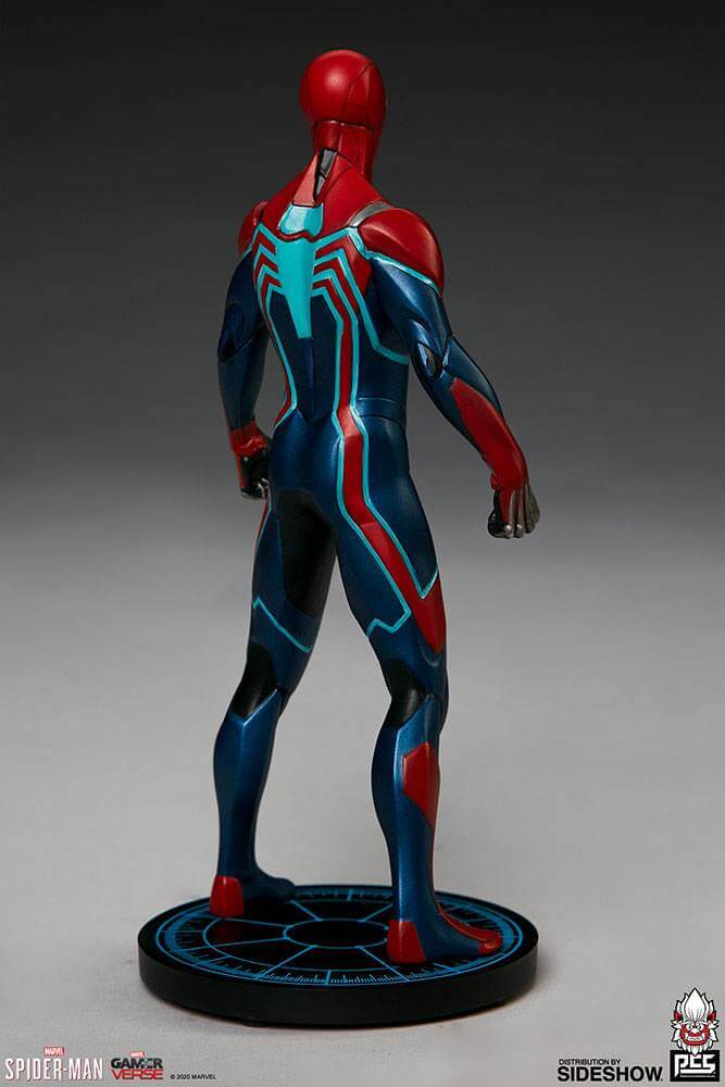 Marvel's Spider-Man Statue 1/10 Spider-Man Velocity Suit 19cm - Scale Statue - Iron Studios - Hobby Figures UK