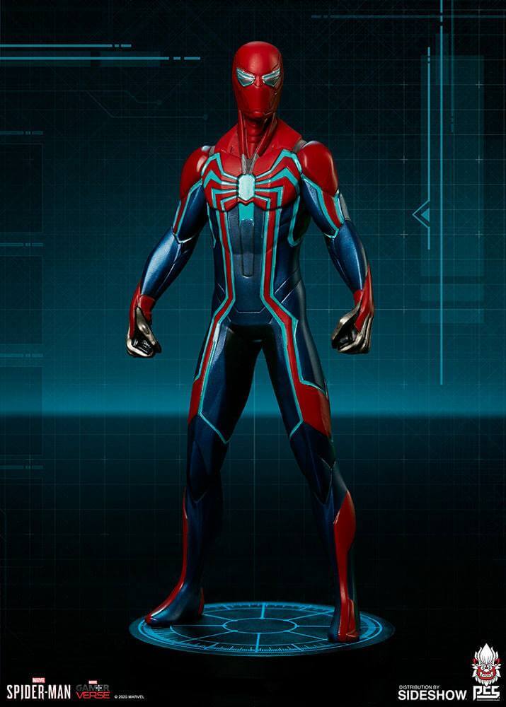 Marvel's Spider-Man Statue 1/10 Spider-Man Velocity Suit 19cm - Scale Statue - Iron Studios - Hobby Figures UK