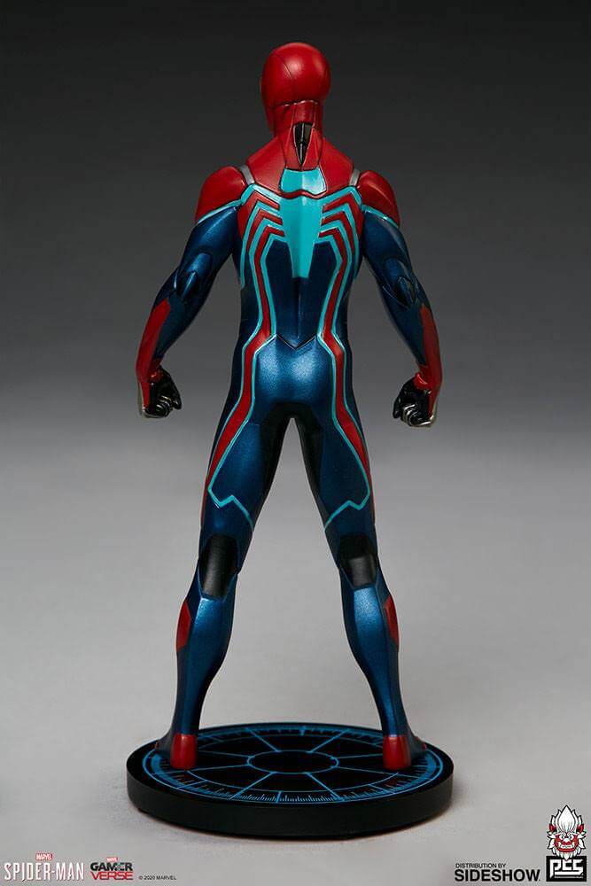 Marvel's Spider-Man Statue 1/10 Spider-Man Velocity Suit 19cm - Scale Statue - Iron Studios - Hobby Figures UK