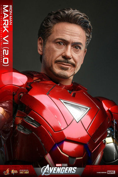 Marvel's The Avengers Movie Masterpiece Diecast Action Figure 1/6 Iron Man Mark VI (2.0) 32cm - Action Figures - Hot Toys - Hobby Figures UK