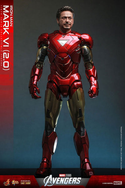 Marvel's The Avengers Movie Masterpiece Diecast Action Figure 1/6 Iron Man Mark VI (2.0) 32cm - Action Figures - Hot Toys - Hobby Figures UK