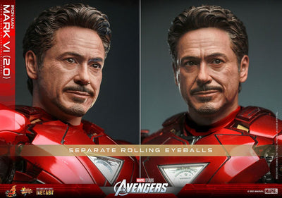 Marvel's The Avengers Movie Masterpiece Diecast Action Figure 1/6 Iron Man Mark VI (2.0) 32cm - Action Figures - Hot Toys - Hobby Figures UK