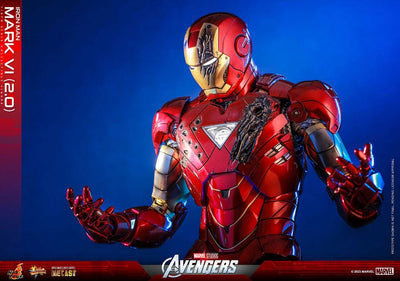 Marvel's The Avengers Movie Masterpiece Diecast Action Figure 1/6 Iron Man Mark VI (2.0) 32cm - Action Figures - Hot Toys - Hobby Figures UK