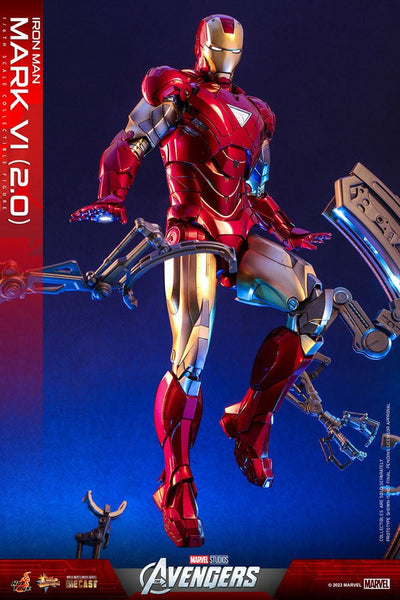 Marvel's The Avengers Movie Masterpiece Diecast Action Figure 1/6 Iron Man Mark VI (2.0) 32cm - Action Figures - Hot Toys - Hobby Figures UK