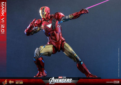 Marvel's The Avengers Movie Masterpiece Diecast Action Figure 1/6 Iron Man Mark VI (2.0) 32cm - Action Figures - Hot Toys - Hobby Figures UK