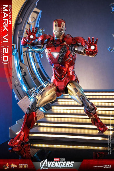 Marvel's The Avengers Movie Masterpiece Diecast Action Figure 1/6 Iron Man Mark VI (2.0) 32cm - Action Figures - Hot Toys - Hobby Figures UK