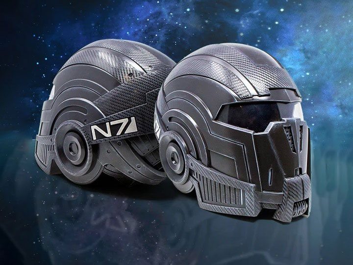 Mass Effect: Andromeda Replica 1/1 Pathfinder Alec Ryder's N7 Helmet Andromeda Variant 41cm - Scale Statue - BioWare - Hobby Figures UK