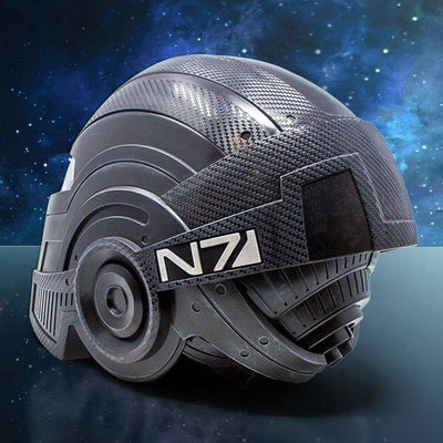 Mass Effect: Andromeda Replica 1/1 Pathfinder Alec Ryder's N7 Helmet Andromeda Variant 41cm - Scale Statue - BioWare - Hobby Figures UK