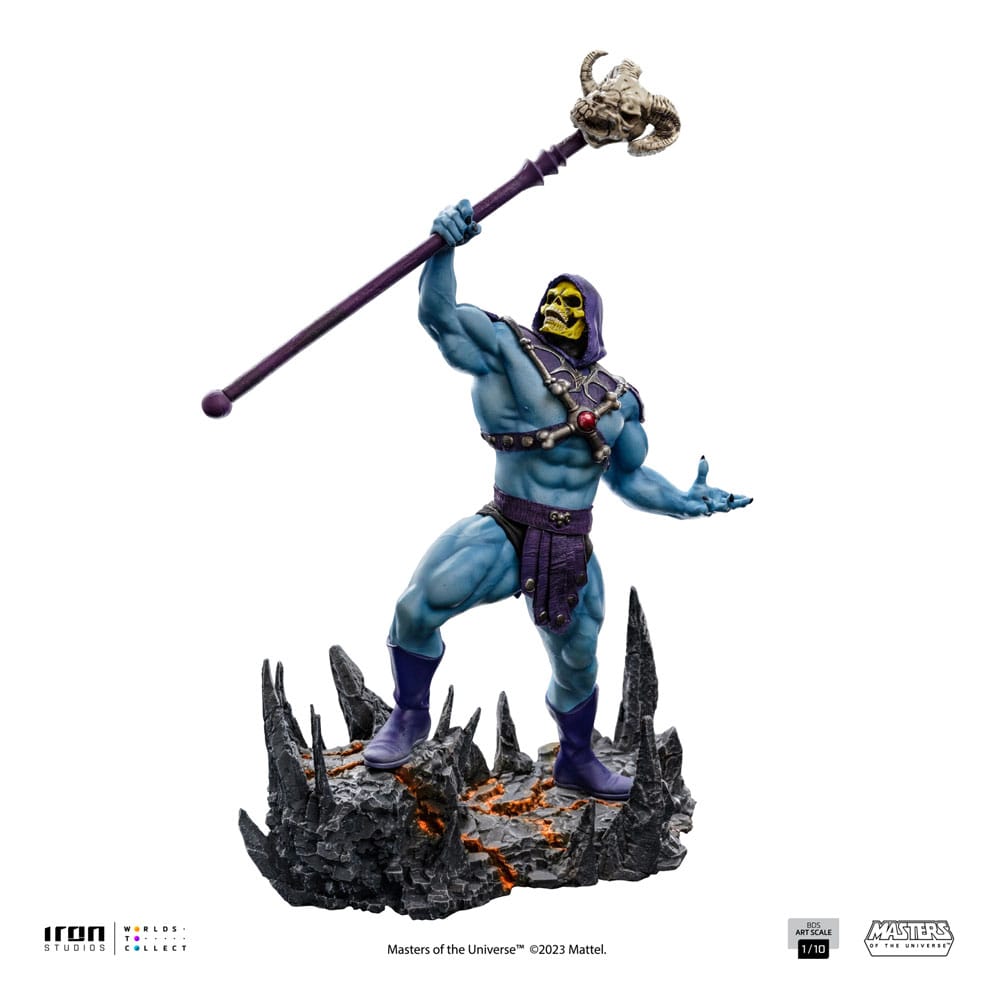 Masters of the Universe BDS Art Scale Statue 1/10 Skeletor 28cm
