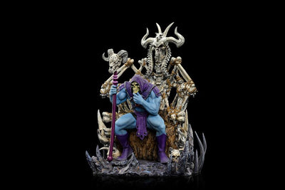 Masters of the Universe Art Scale Deluxe Statue 1/10 Skeletor on Throne Deluxe 29cm - Scale Statue - Iron Studios - Hobby Figures UK