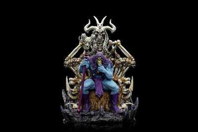 Masters of the Universe Art Scale Deluxe Statue 1/10 Skeletor on Throne Deluxe 29cm - Scale Statue - Iron Studios - Hobby Figures UK