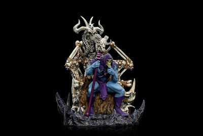 Masters of the Universe Art Scale Deluxe Statue 1/10 Skeletor on Throne Deluxe 29cm - Scale Statue - Iron Studios - Hobby Figures UK