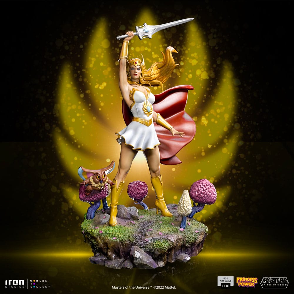 Masters of the Universe BDS Art Scale Statue 1/10 Princess of Power She-Ra 28cm - Scale Statue - Iron Studios - Hobby Figures UK