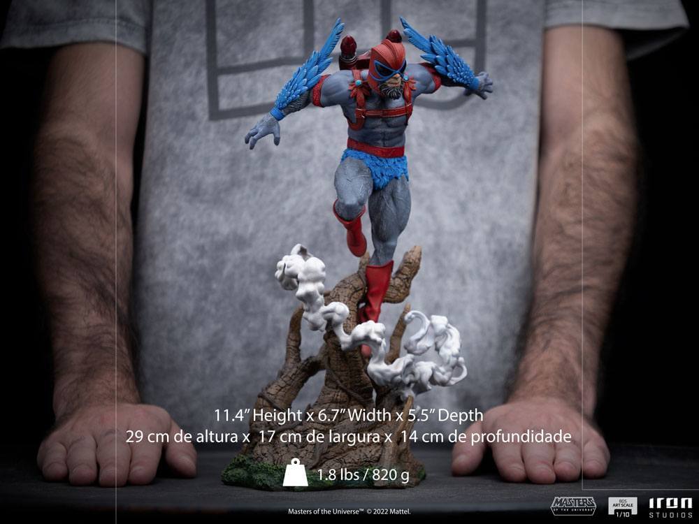 Masters of the Universe BDS Art Scale Statue 1/10 Stratos 29cm - Scale Statue - Iron Studios - Hobby Figures UK