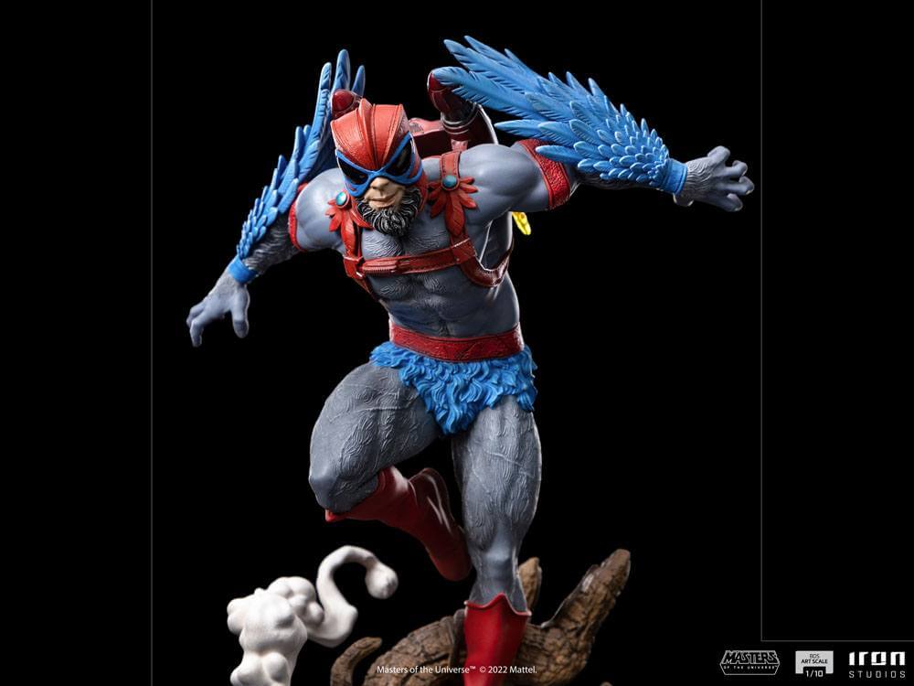 Masters of the Universe BDS Art Scale Statue 1/10 Stratos 29cm - Scale Statue - Iron Studios - Hobby Figures UK