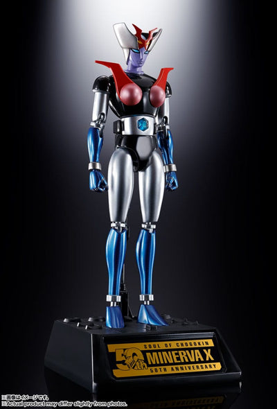 Mazinger Z Soul of Chogokin Diecast Action Figures GX-08R Aphrodai A vs GX-09R Minerva X 16cm - Action Figures - Bandai Tamashii Nations - Hobby Figures UK