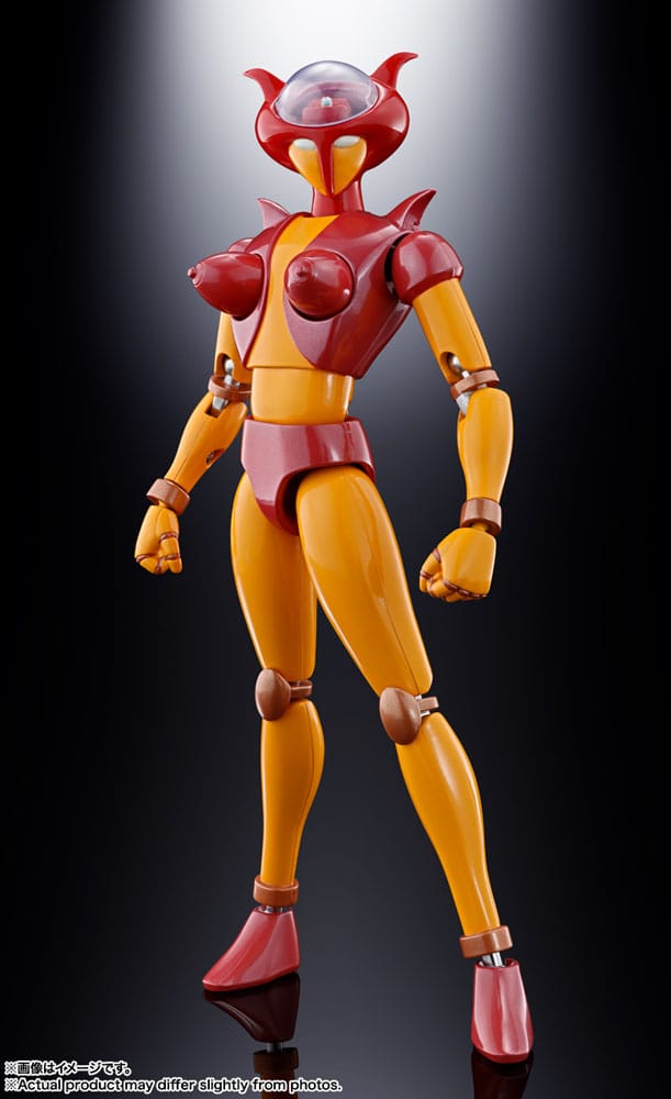 Mazinger Z Soul of Chogokin Diecast Action Figures GX-08R Aphrodai A vs GX-09R Minerva X 16cm - Action Figures - Bandai Tamashii Nations - Hobby Figures UK