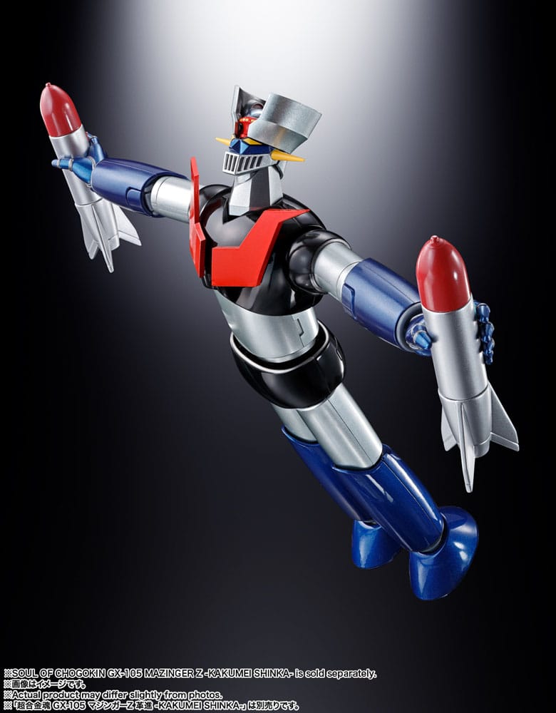 Mazinger Z Soul of Chogokin Diecast Action Figures GX-08R Aphrodai A vs GX-09R Minerva X 16cm - Action Figures - Bandai Tamashii Nations - Hobby Figures UK