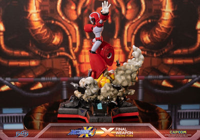 Mega Man X4 Statue X Finale Weapon Rising Fire 45cm - Scale Statue - First 4 Figures - Hobby Figures UK